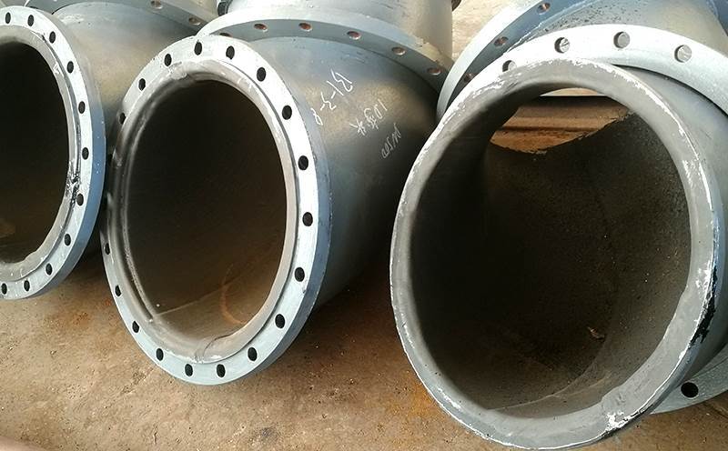 脫硫襯膠管件 脫硫襯膠管件